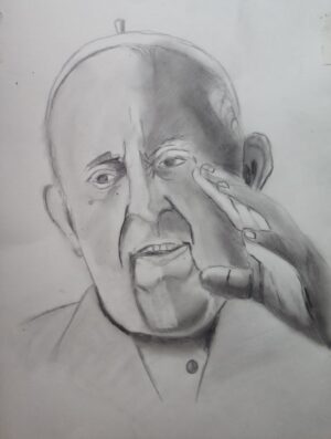 Portret Papieża Franciszka